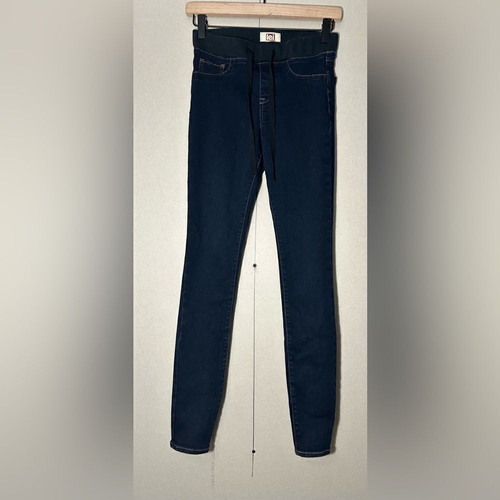 Lei Jegging Jeans Jr Elastic Waist Pull-on Skinny Stretch (Size m)